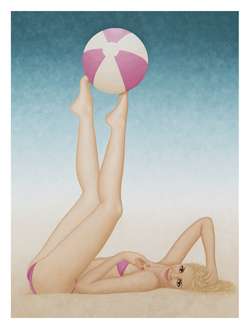 "Beach Ball Girl"